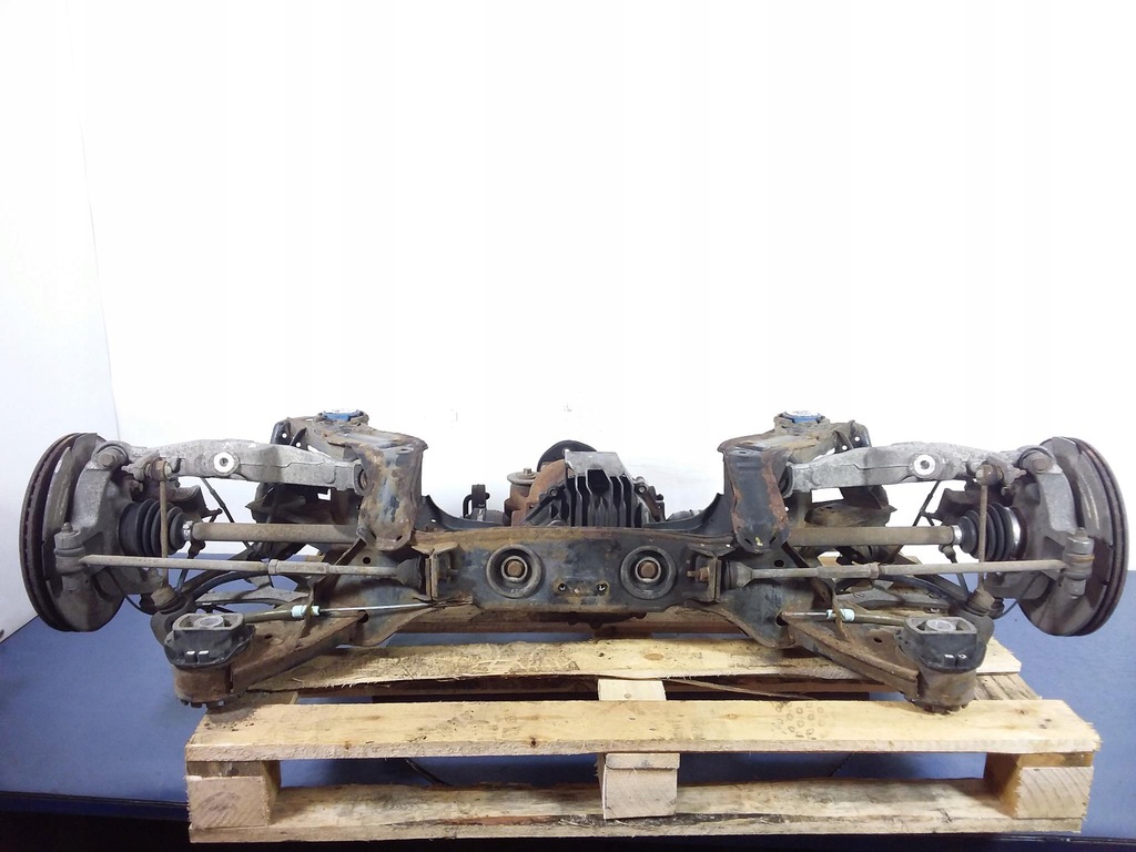 фото №6, Jaguar xf x250 2.7 td балка подвеска задняя дифференциал