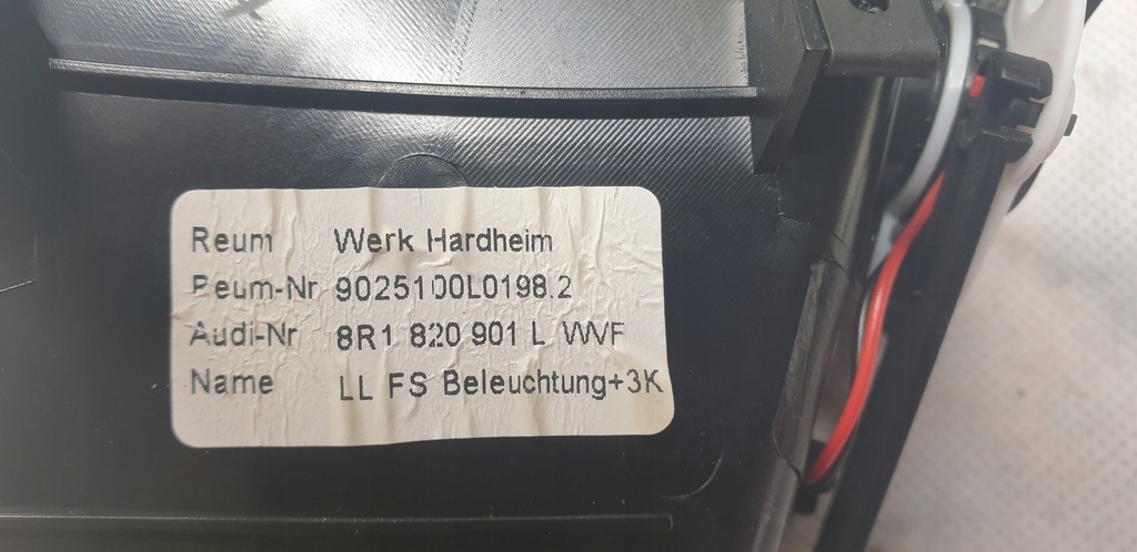 фото №6, Решітка впуск повітря повітропровід лівий 8r1820901l audi sq5 q5 8r