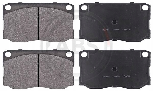 фото №16, A.b.s. 37047 набор тормозных колодок тормозных, тормоза дисковые