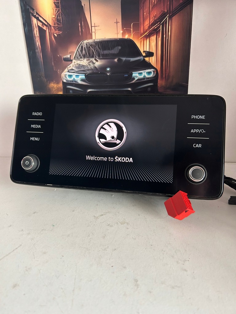 фото №1, Skoda scala kamiq радио мультимедиа mib3e dab 654035869b