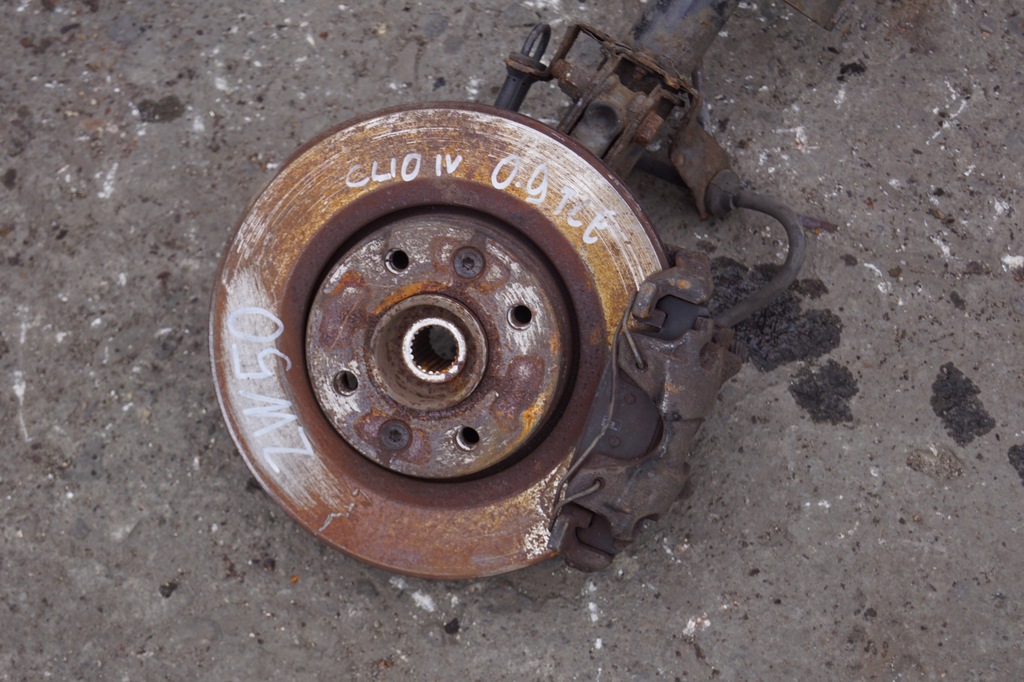 фото №4, Поворотный кулак правый перед renault clio iv 0.9 tce