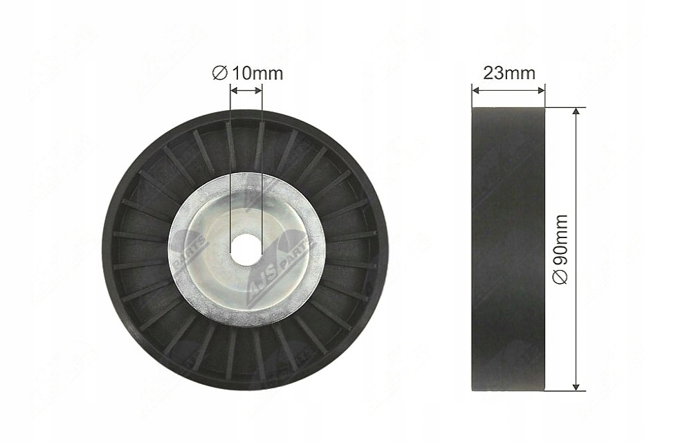 фото №1, Ролик натяжитель ремень клиновой suzuki baleno 1.8