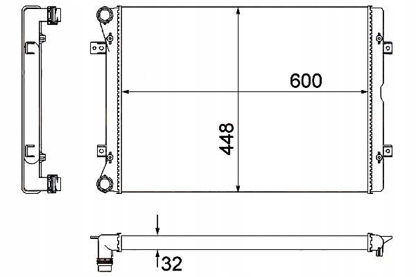 Купить Hella радиатор воды ford galaxy 1.9 tdi wgr