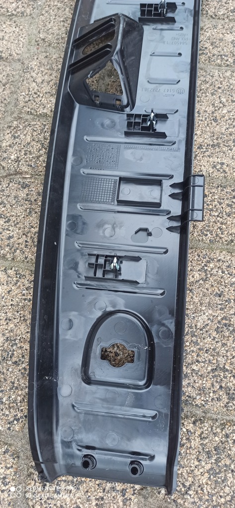 фото №8, Bmw i3 13- захист поперечина поріг багажника задня 7272383