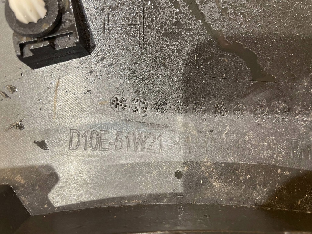 фото №13, Mazda cx3 cx-3 14-21 молдинг накладка na крила правий перед передня