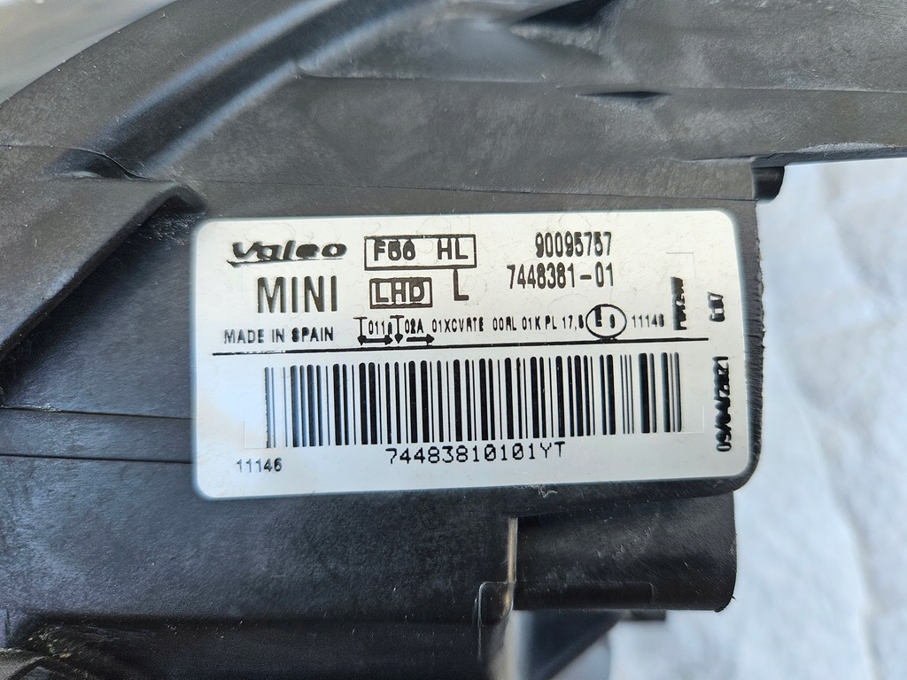 фото №9, Mini f56 f55 лампа ліва led 7448381