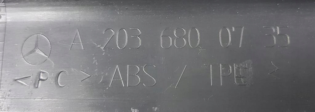 фото №8, Молдинг накладка порог левый перед w203 a2036800735