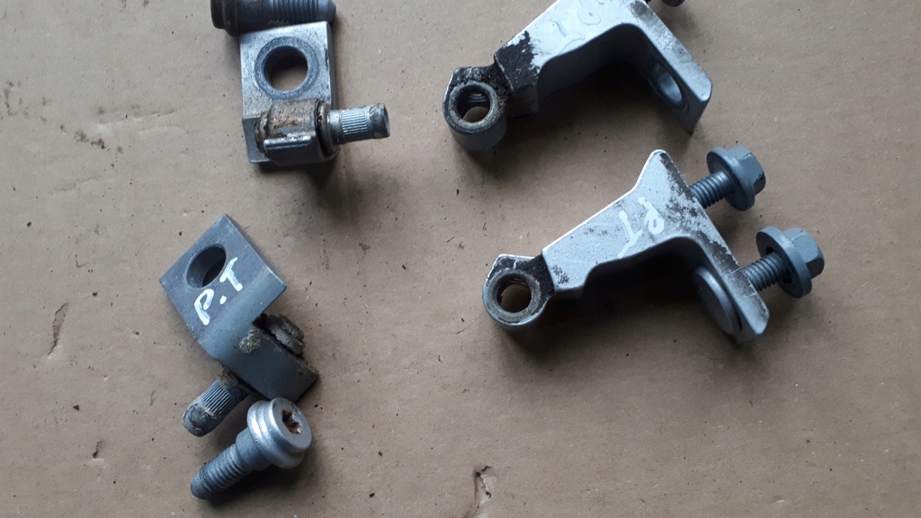 фото №4, A6 c7 4g петля двері петлі правий задня lx7w 2x