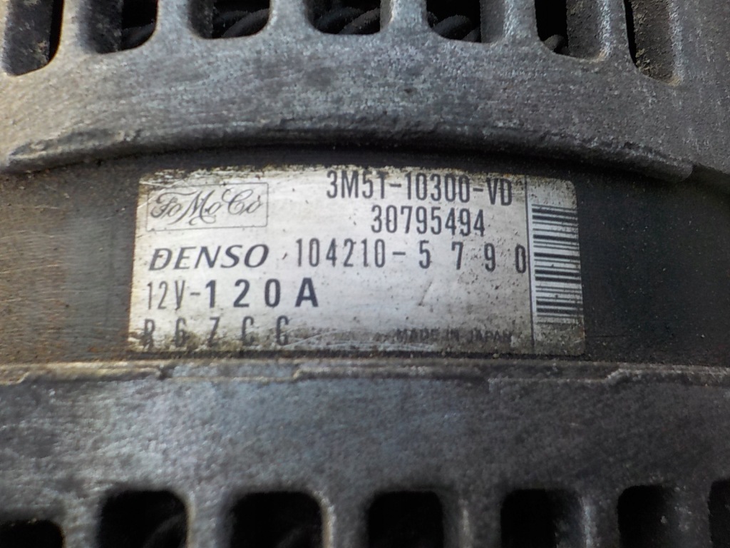 Ford focus mk2 1.8 16v qqdb генератор 3m5t-10300-vd Недорого