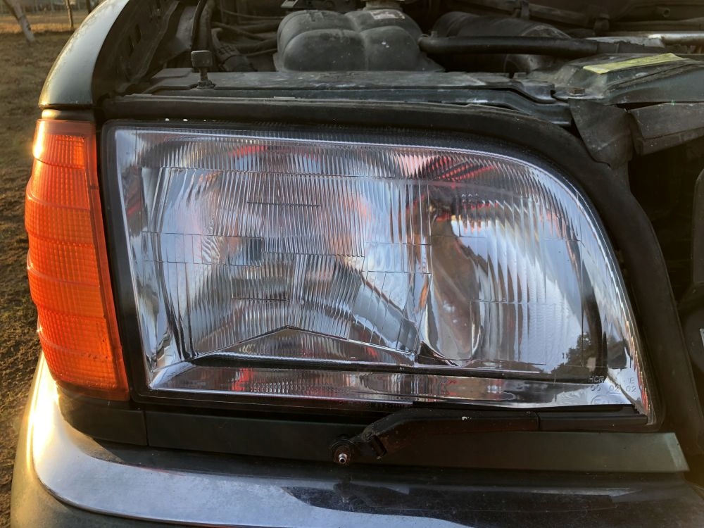 фото №1, Mercedes w140 лампа права перед lift europa