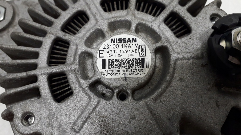 Nissan juke 1.6 генератор 110a 231001ka1m Киев