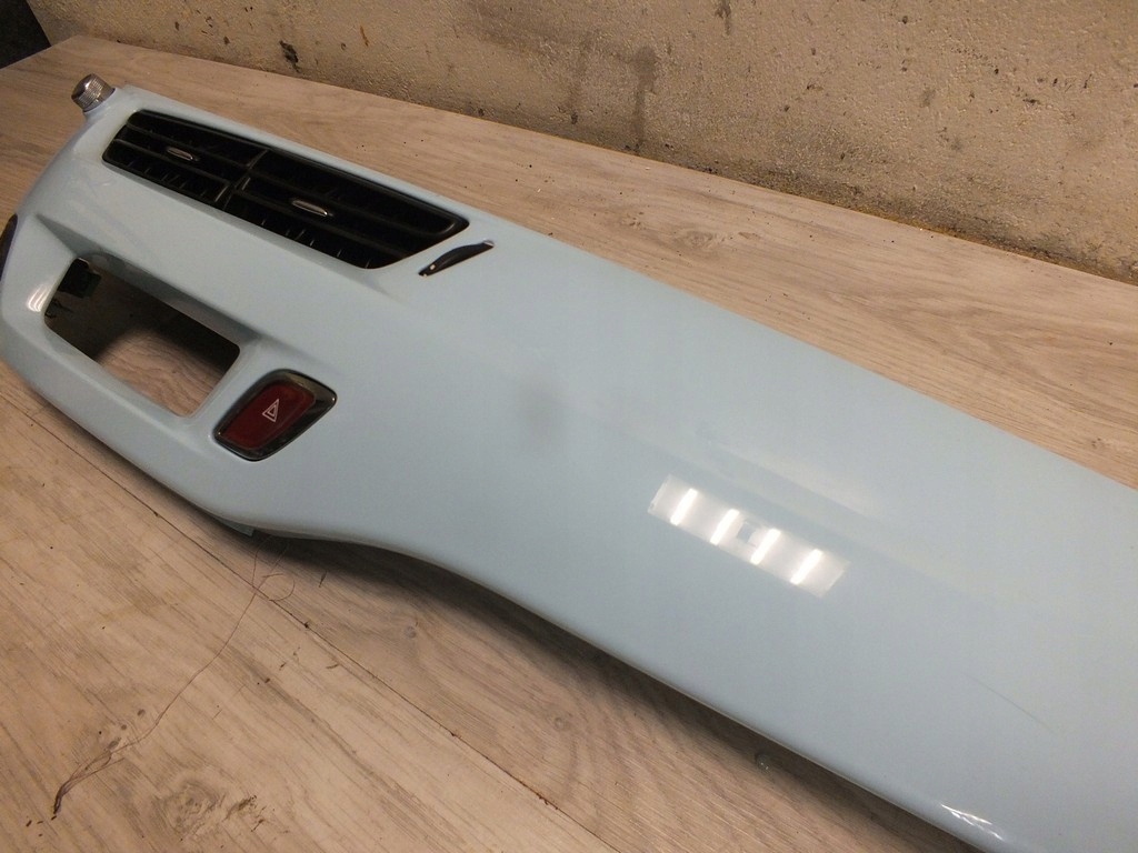 фото №2, Citroen ds3 средняя решётка обдув kgx голубой