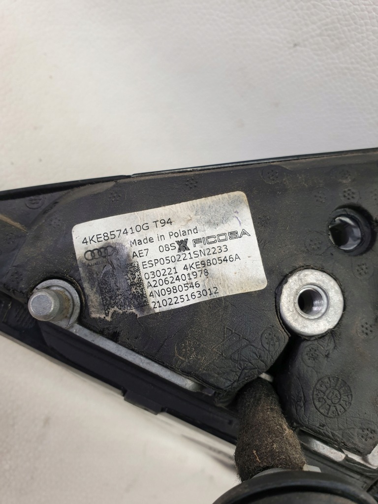 фото №9, Audi e-tron s 4ke зеркало цифровой дверь правый перед 4ke857410g t94