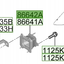 фото №1, Кронштейн бампера заднего оригинальный номер 86642n7100