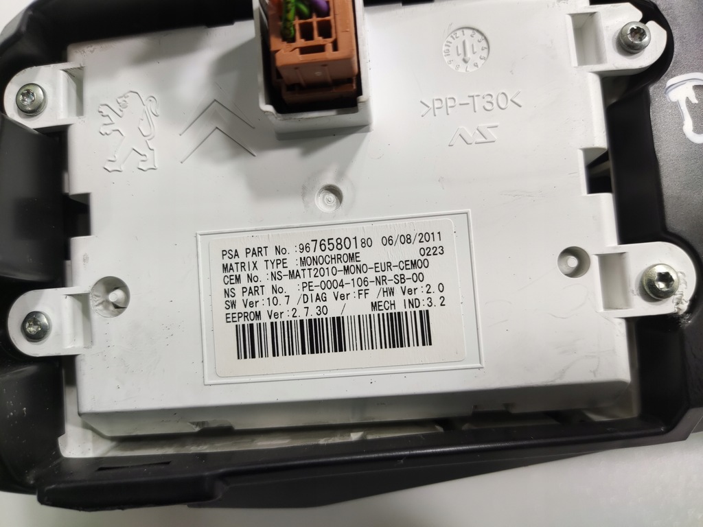 фото №8, Счетчик citroen ds5 9676580180 9677066780 2011-2015 europa