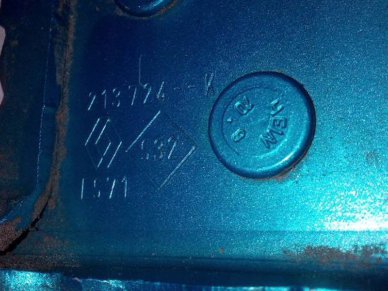 фото №7, Петли дверь левый задняя renault modus