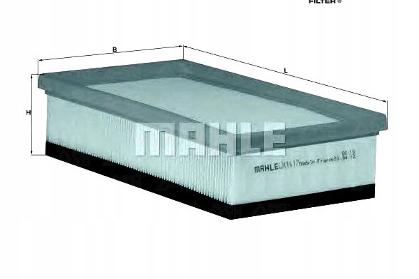 фото №1, Knecht фільтр повітря citroen c5 c5 ii c5 iii jum