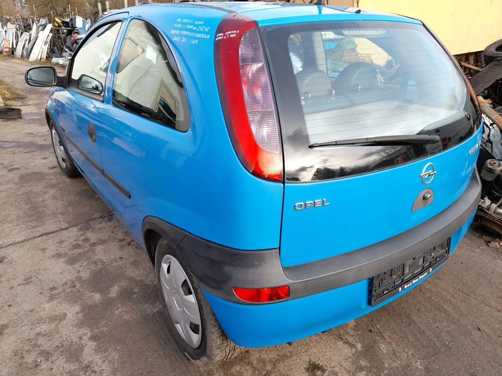 фото №13, Opel corsa c дверь левая передние левый перед z20a