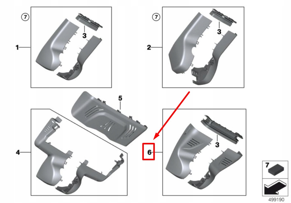 фото №1, Bmw 3 g20, g28 mirror baseplate накладки set 9108976 51169108976 original