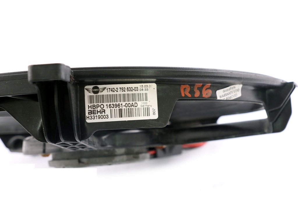 фото №10, Mini cooper s r55 r56 вентилятор радиатора 2752632