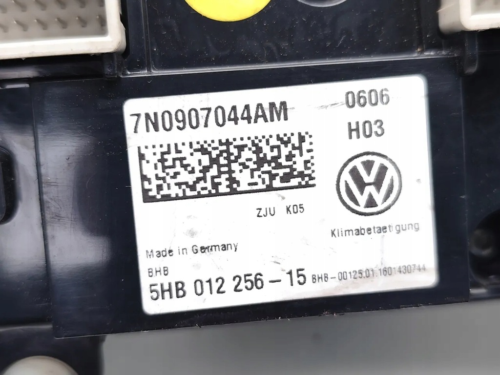 фото №7, Seat alhambra панель кондиціонера 2.0 tdi дизель 110kw 150 hp 7n0907044am