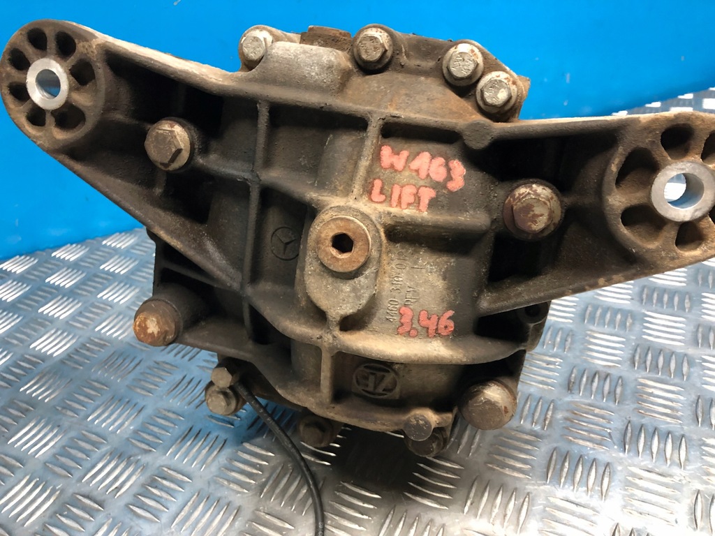 фото №4, Mercedes ml w163 lift 2,7 cdi мост задняя задний 3,46