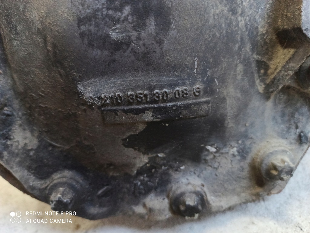 фото №7, Диференціал міст задня задній mercedes c -klassse w203 2.2 cdi 143 km 2001