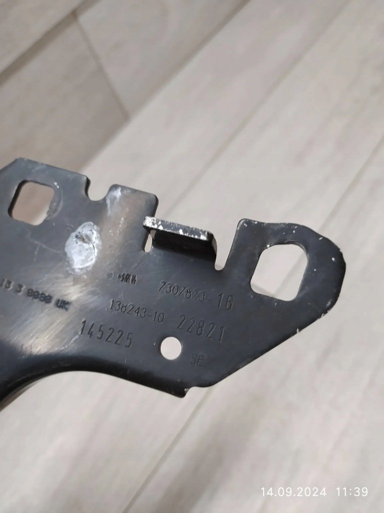 фото №3, 9745. mini f55 f56 панель фари лампа ліва перед 7307873