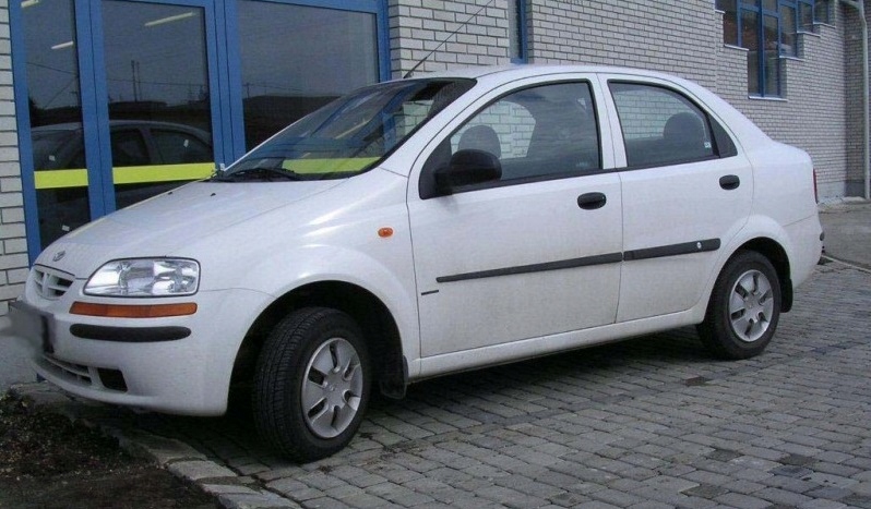 Daewoo kalos 2002-2005 седан накладки бічний двері Ціна