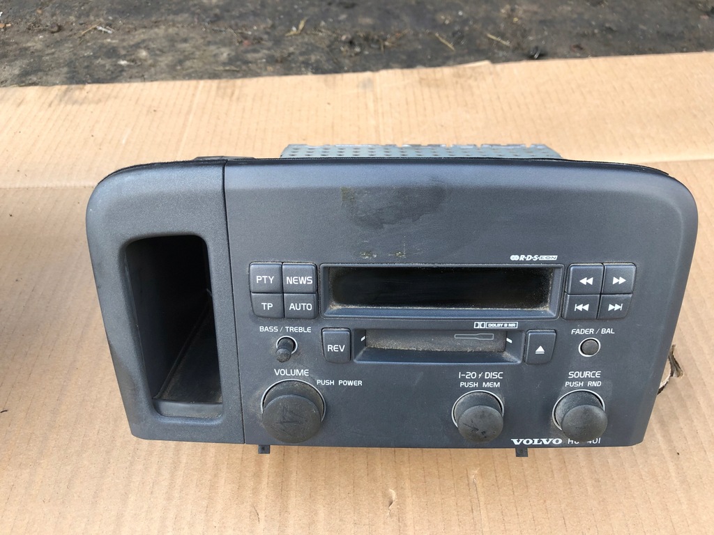 фото №1, Радіо volvo s80 hu-401 оригінал 100% справні