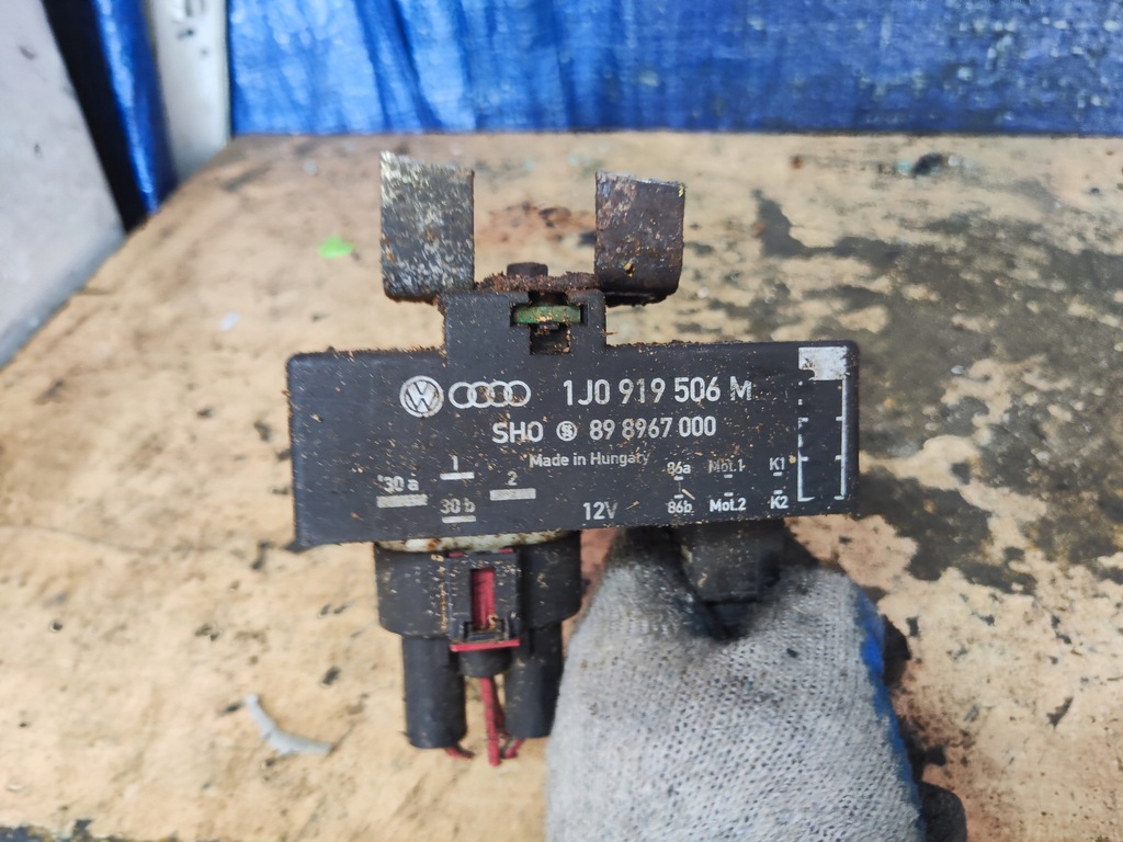 фото №1, Skoda fabia ii модуль блок управления вентиляторов 1j0919506m