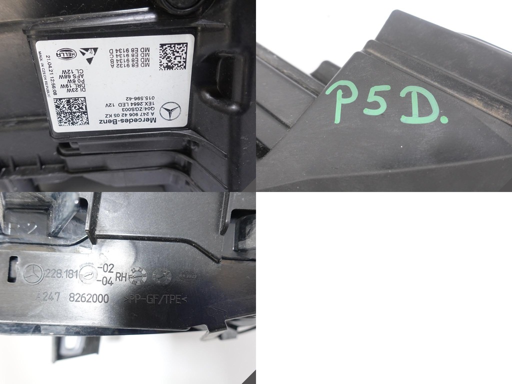 фото №12, Mercedes gla ii h247 19- лампа multibeam full led