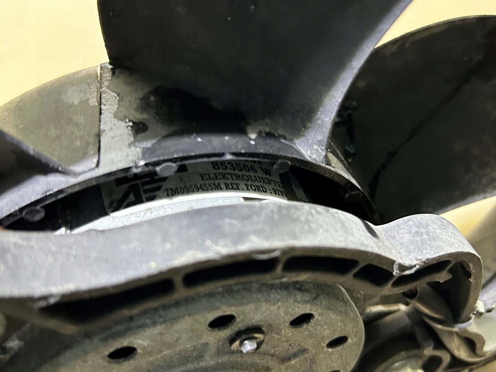 фото №9, Вентилятор радиатора sharan galaxy alhambra 7m0121207l