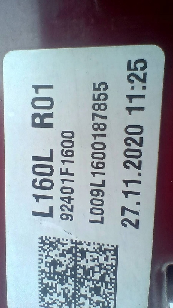 фото №8, Лампа задня задня ліва kia sportage iv 92401f1600