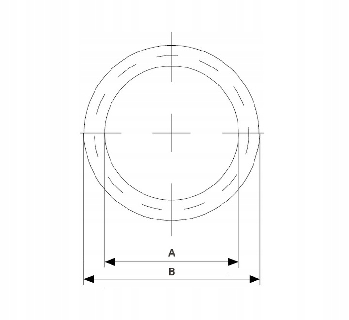 Пабтрубок  шланг igielit igielitowy do топлива масла 8mm с Разборки