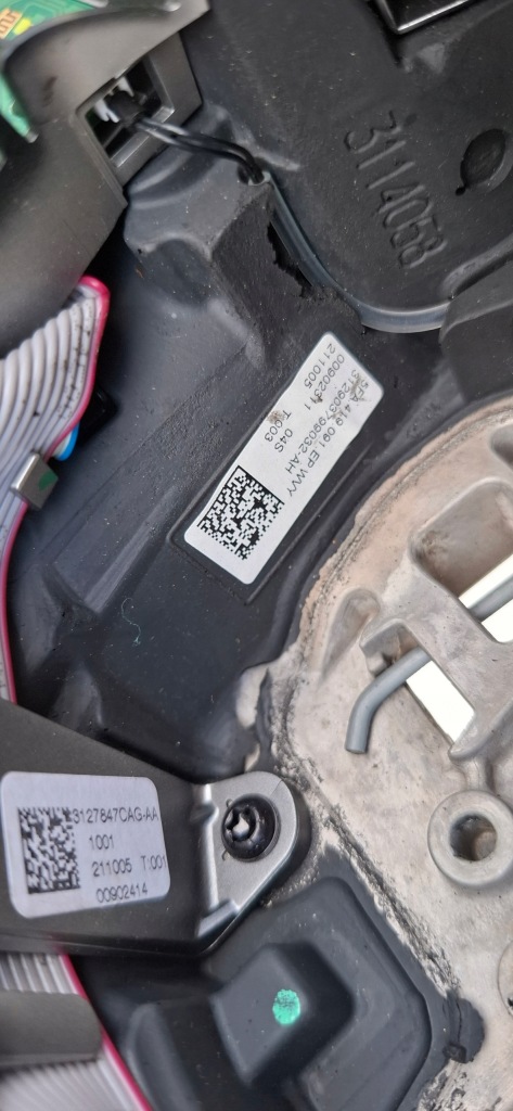 фото №12, Seat leon iv fr 20- воздуховод multi кожа подогрев лепестки переключения 5fa419091ep