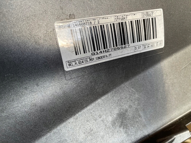 фото №11, Bmw 8 g15 g14 m-pakiet бампер задний задняя idealny