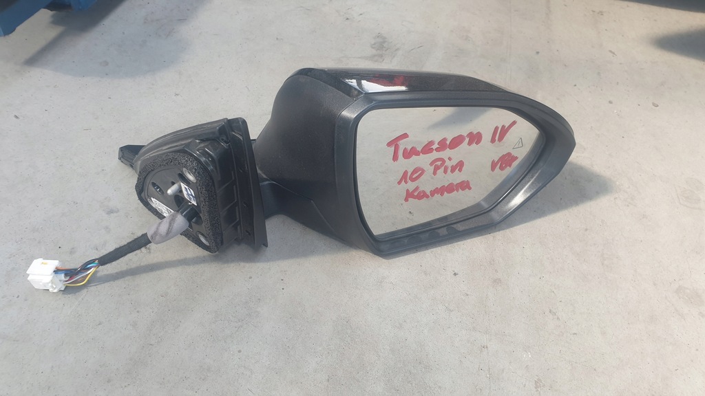 фото №1, Зеркало правое tucson iv 10 pin камера
