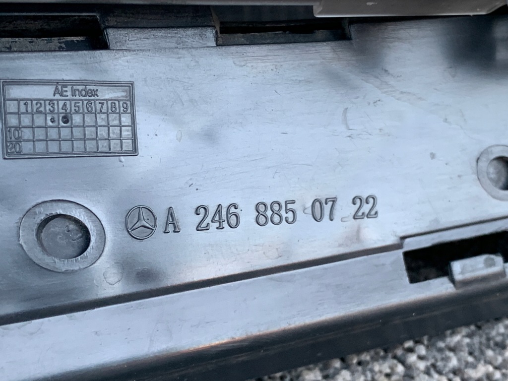 Решётка противотуманная фара led drl mercedes w246 w204 в Украине