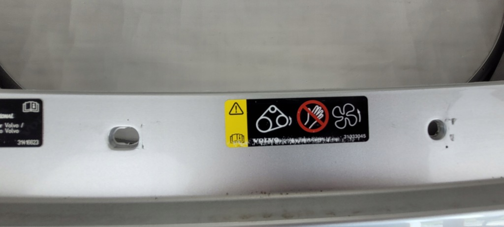 фото №16, Бампер перед volvo v40 2012- 31268732 pdc + омыватель