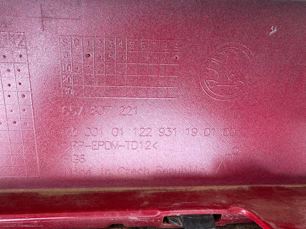 фото №7, Бампер skoda scala перед передний