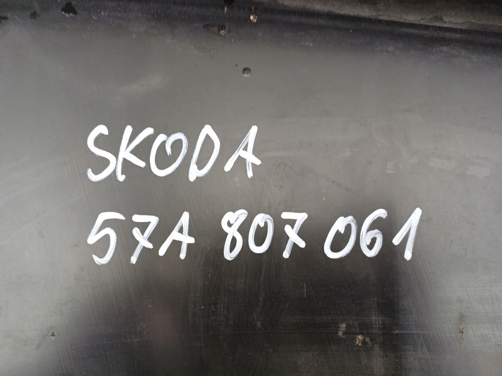 фото №8, Skoda karoq 57a 17- накладка бампера передний перед 57a807061
