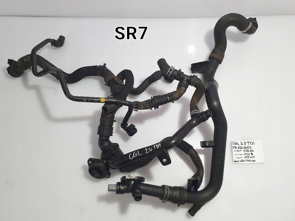 фото №1, Audi a6 c7 a4 b8 2.0tdi cgl провода шланги wąż трубка магистраль wody комплект
