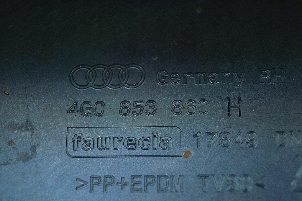 фото №7, Молдинг порог правая audi a6 c7 s-line