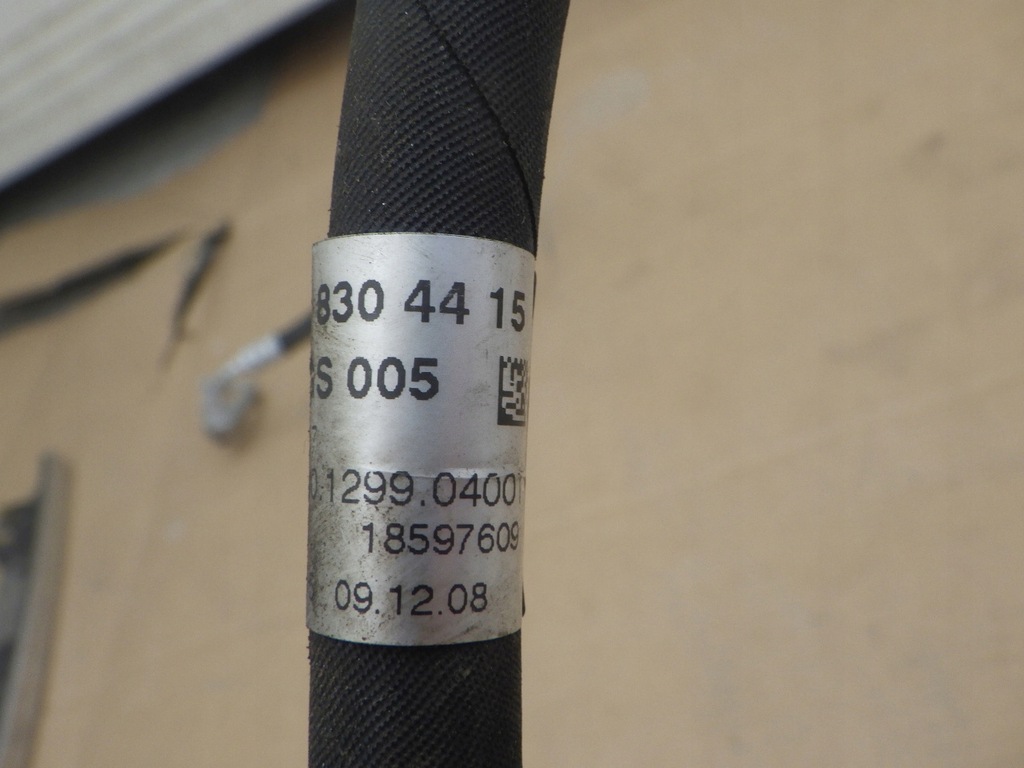 фото №8, Mercedes c w204 провода кондиционера шланг wąż