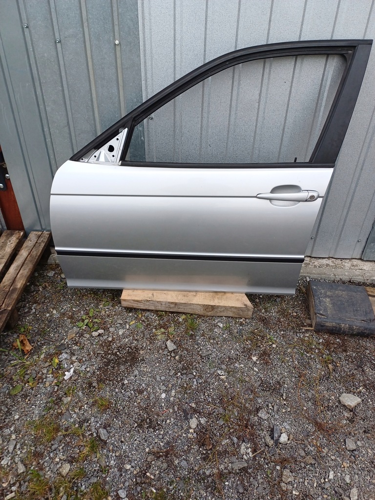 фото №2, Bmw e46 дверь левый перед titansilber