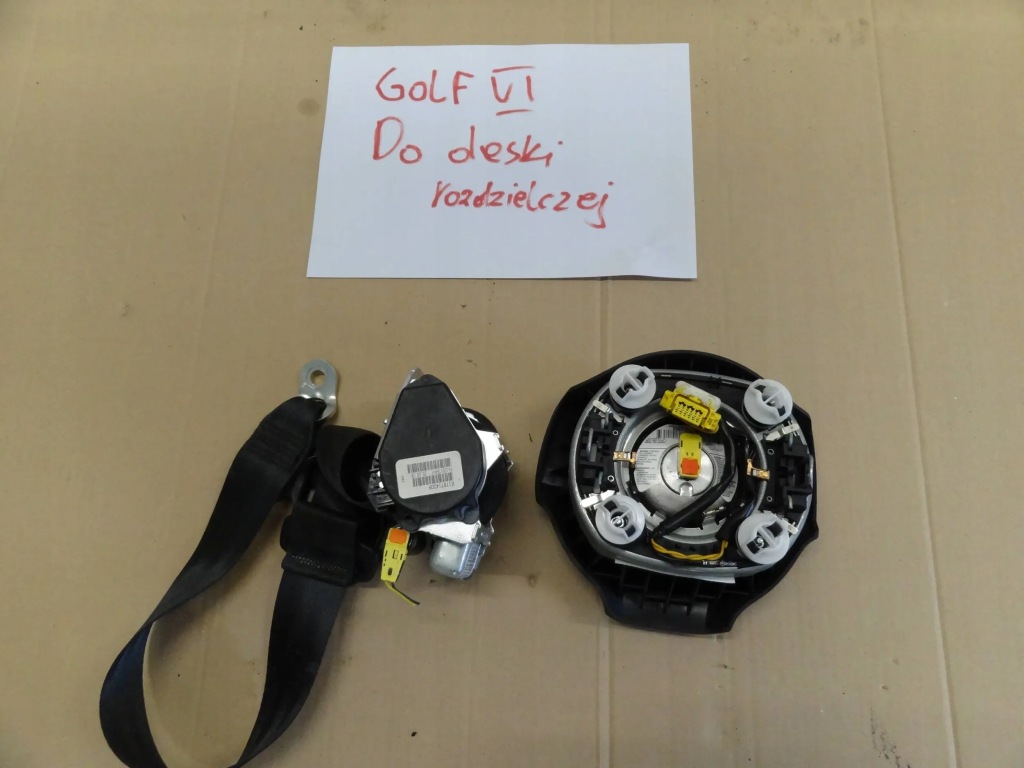 фото №10, Vw golf vi 2010 приборная панель приборная панель  подушки безопасности подушка безопасности pas перед