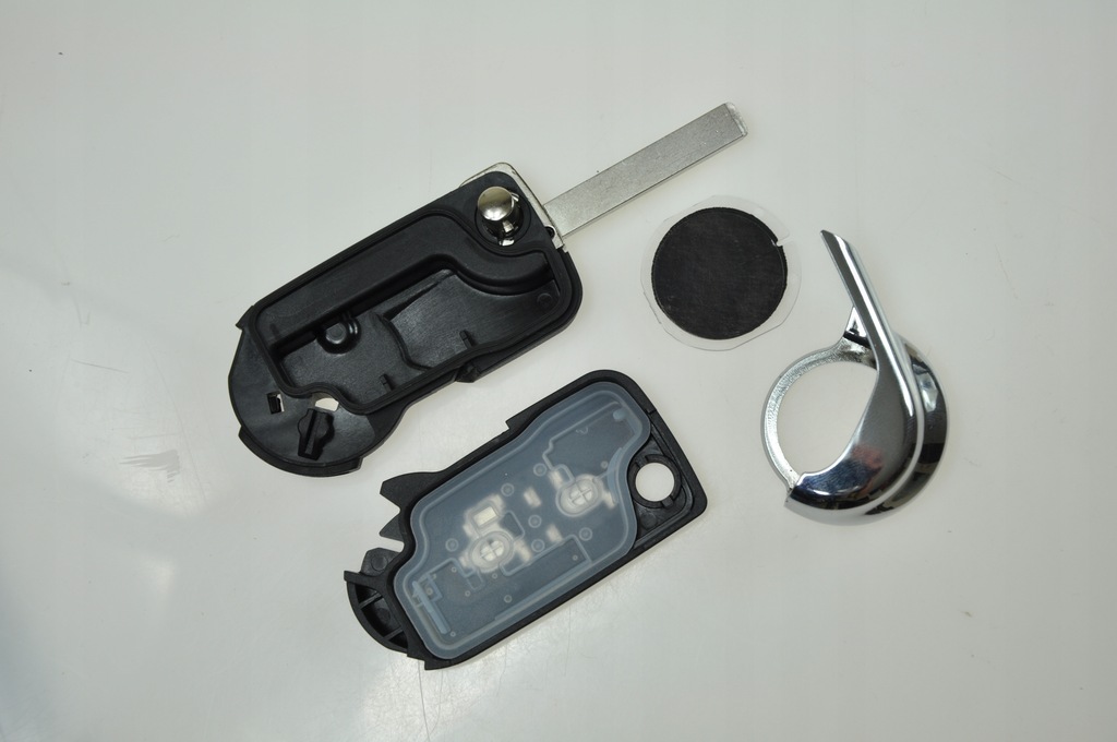 фото №5, Citroen ds3 ключ pilot корпус складний ключ кронштейн акумулятора na система