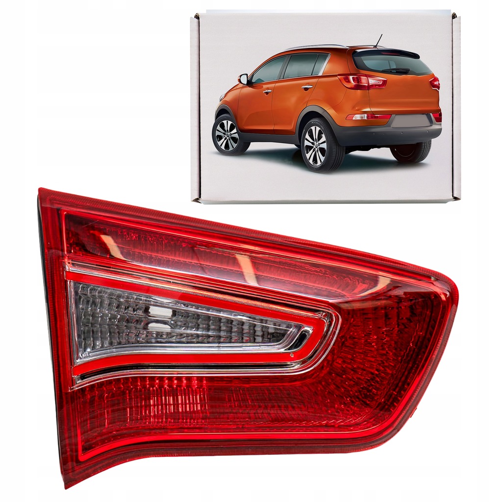 фото №1, Kia sportage iii sl 2010-2014 лампа крышки задний левая 924053w010