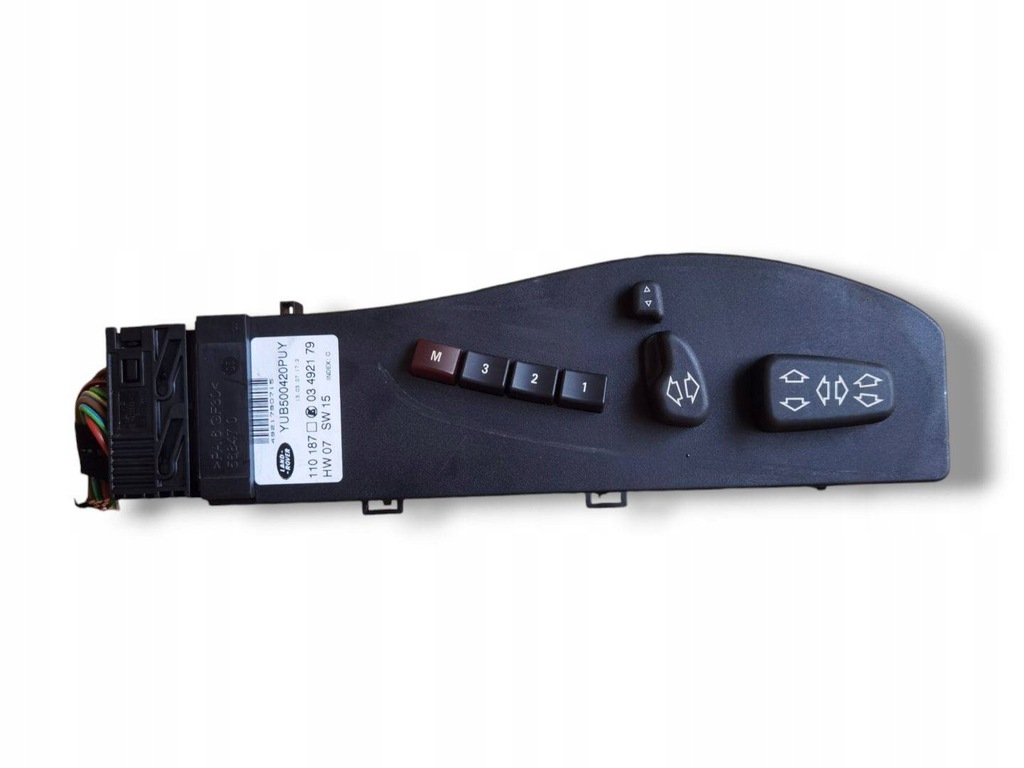 фото №1, Блок управления сиденье перед правая сторона land rover range rover 3 facelift 2007